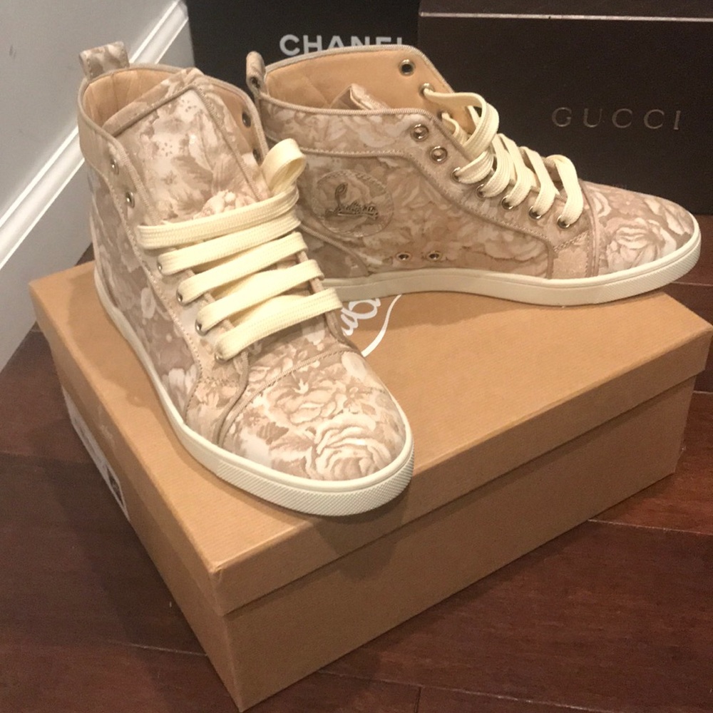 Christian Louboutin high top sneakers